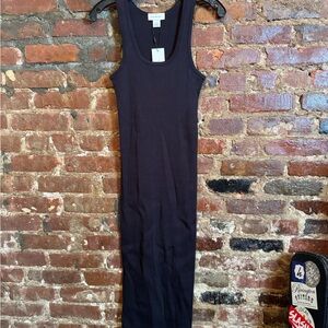 Calvin Klein Collection Black Midi Dress